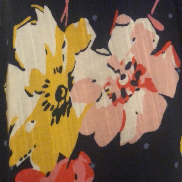 Vivid floral tank with tassels; Old Navy (L) - Picture 3 of 7